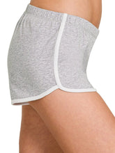 Zenana Elastic Waistband Dolphin Shorts OutfitFlow